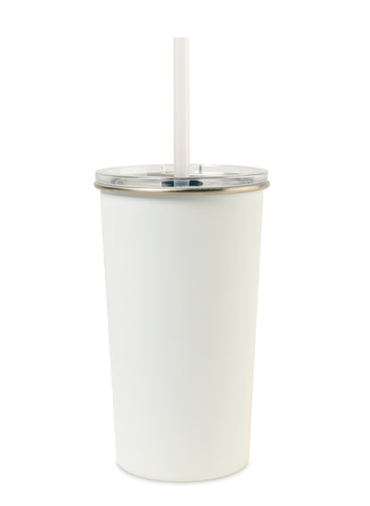 Arlo Classics Stainless Steel Tumbler with Straw 20 Oz.