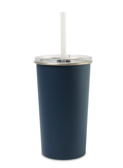 Arlo Classics Stainless Steel Tumbler with Straw 20 Oz.