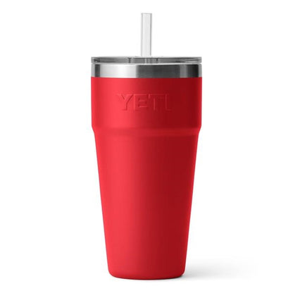 YETI® RAMBLER 26 OZ Stackable Cup with Straw Lid