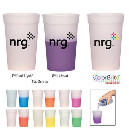 Color Changing Stadium Cup 17 oz.