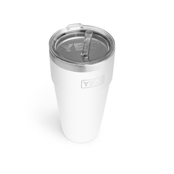 YETI® RAMBLER 26 OZ Stackable Cup with Straw Lid