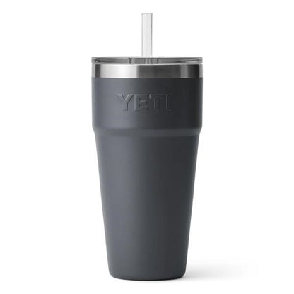 YETI® RAMBLER 26 OZ Stackable Cup with Straw Lid