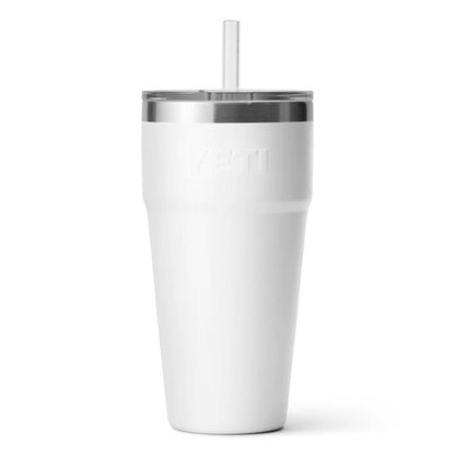 YETI® RAMBLER 26 OZ Stackable Cup with Straw Lid