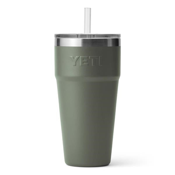 YETI® RAMBLER 26 OZ Stackable Cup with Straw Lid