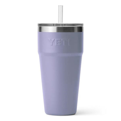 YETI® RAMBLER 26 OZ Stackable Cup with Straw Lid