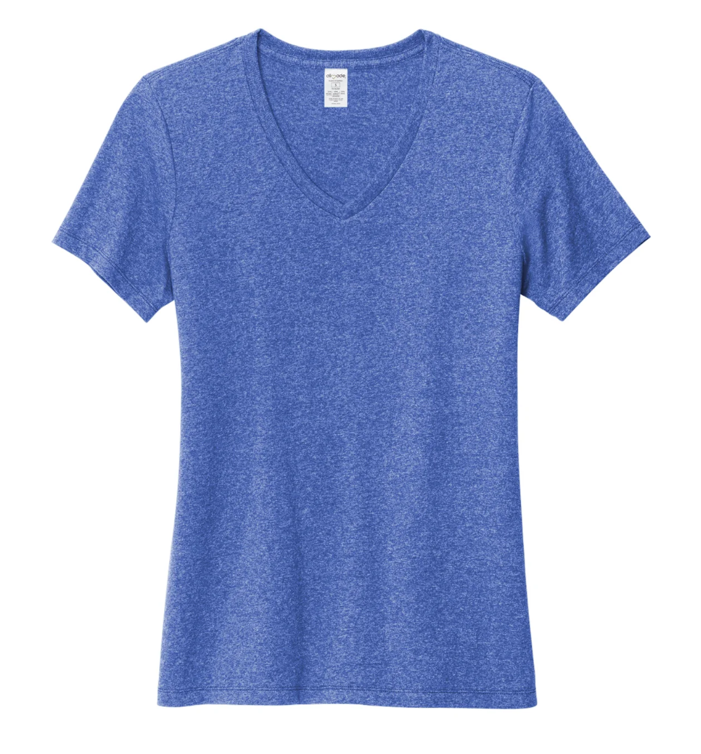 Allmade® Women’s Recycled Blend V-Neck Tee