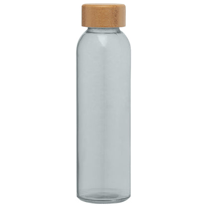 Glass Bottle with Bamboo Lid 17 oz.