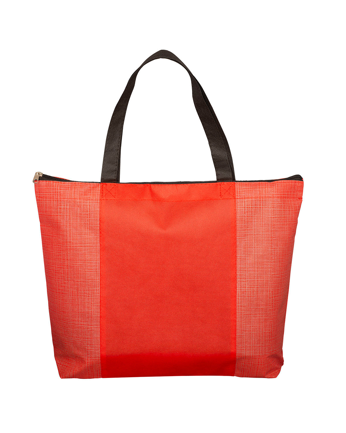 Tonal Non-Woven Zipper Trade Show Tote Bag