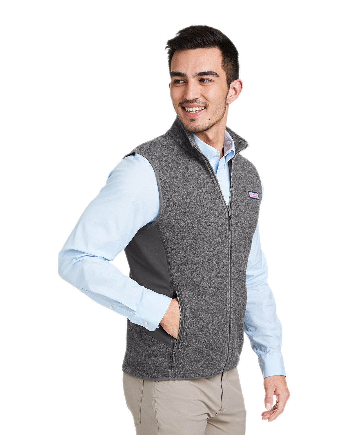 Vineyard Vines Men's Harbor Fleece Vest